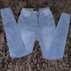 High waisted Fashion Nova Jeans